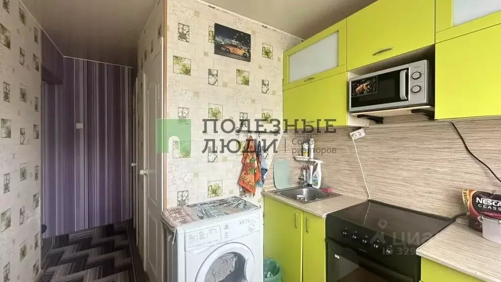 1-к кв. Курганская область, Курган Заозерный жилрайон, 5-й мкр, 34 ... - Фото 1