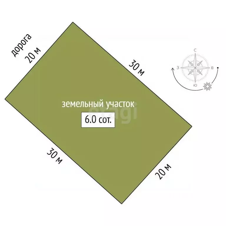 Участок в Башкортостан, Стерлитамакский район, Наумовский сельсовет, ... - Фото 1