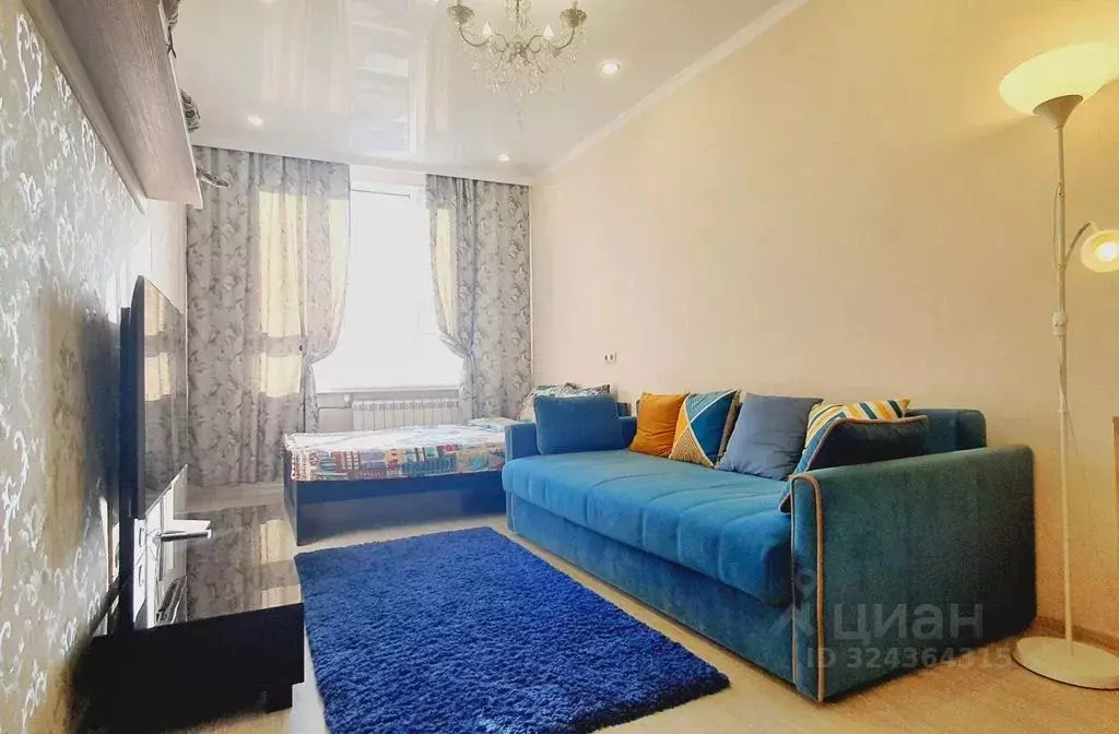 1-к кв. Белгородская область, Белгород ул. Есенина, 9к3 (43.0 м) - Фото 1