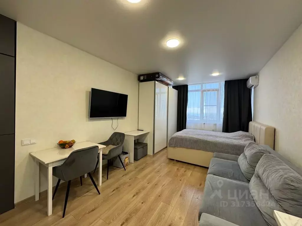 Студия Краснодарский край, Сочи Вишневая ул., 18/8 (30.0 м) - Фото 1