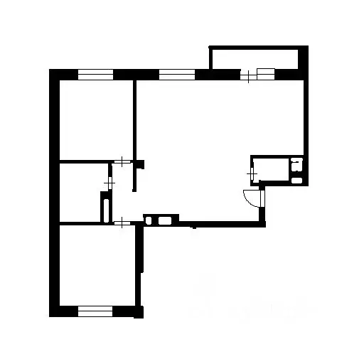 3-к кв. Челябинская область, Челябинск ул. Братьев Кашириных, 8А ... - Фото 2