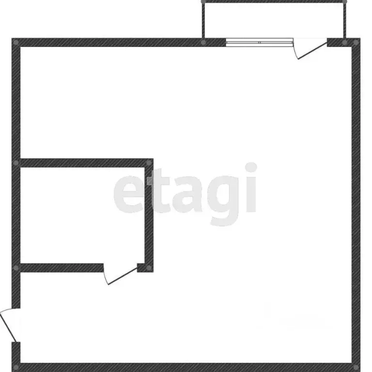 1-к кв. Свердловская область, Нижний Тагил ул. Энтузиастов, 5 (31.4 м) - Фото 1