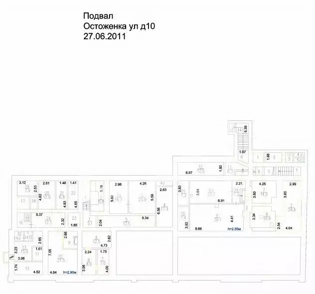 Помещение свободного назначения в Москва ул. Остоженка, 10 (4908 м) - Фото 2