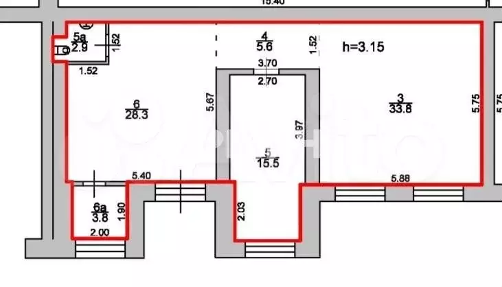 Продам помещение свободного назначения, 89.9 м - Фото 0