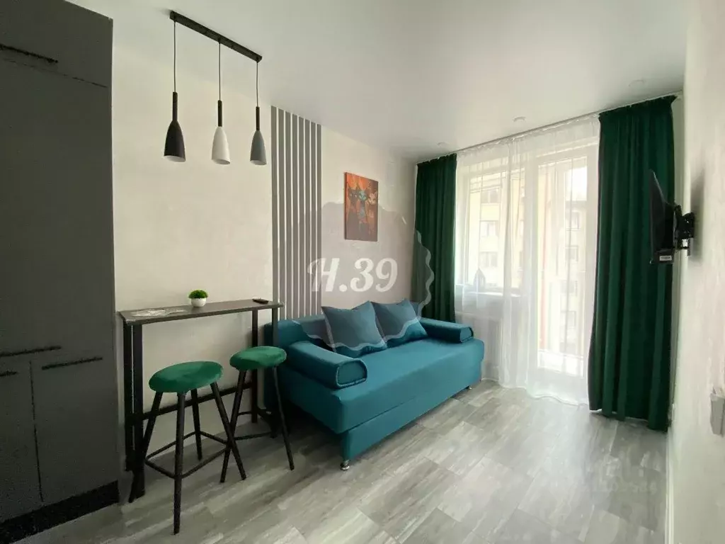 1-к кв. Калининградская область, Пионерский Октябрьская ул., 2Ак1 ... - Фото 1