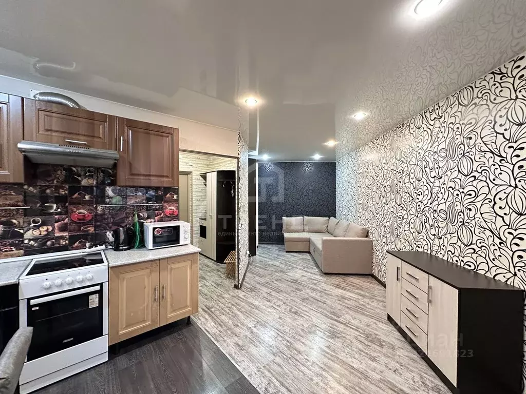 Студия Ленинградская область, Мурино Всеволожский район, Новая ул., ... - Фото 1