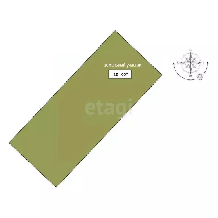 Участок в Крым, Сакский район, Молочненское с/пос, с. Витино ул. ... - Фото 2