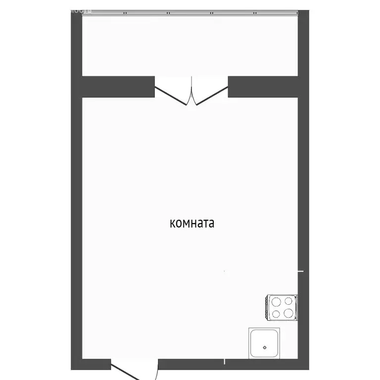 Квартира-студия: Сочи, Звёздная улица, 18Ак1 (21.6 м) - Фото 0