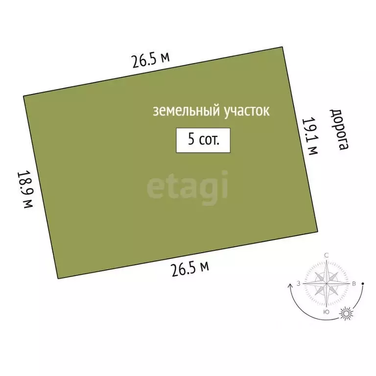 Участок в Тюменская область, Нижнетавдинский муниципальный округ, ... - Фото 2