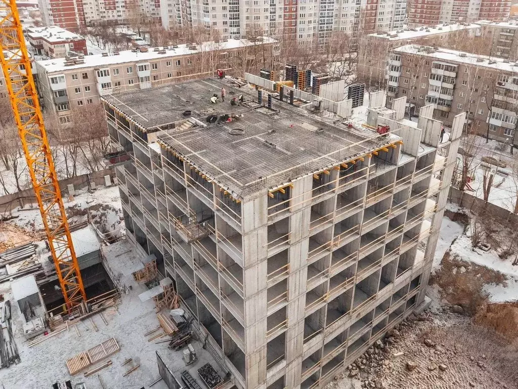 2-к. квартира, 60,8 м, 9/30 эт. - Фото 1
