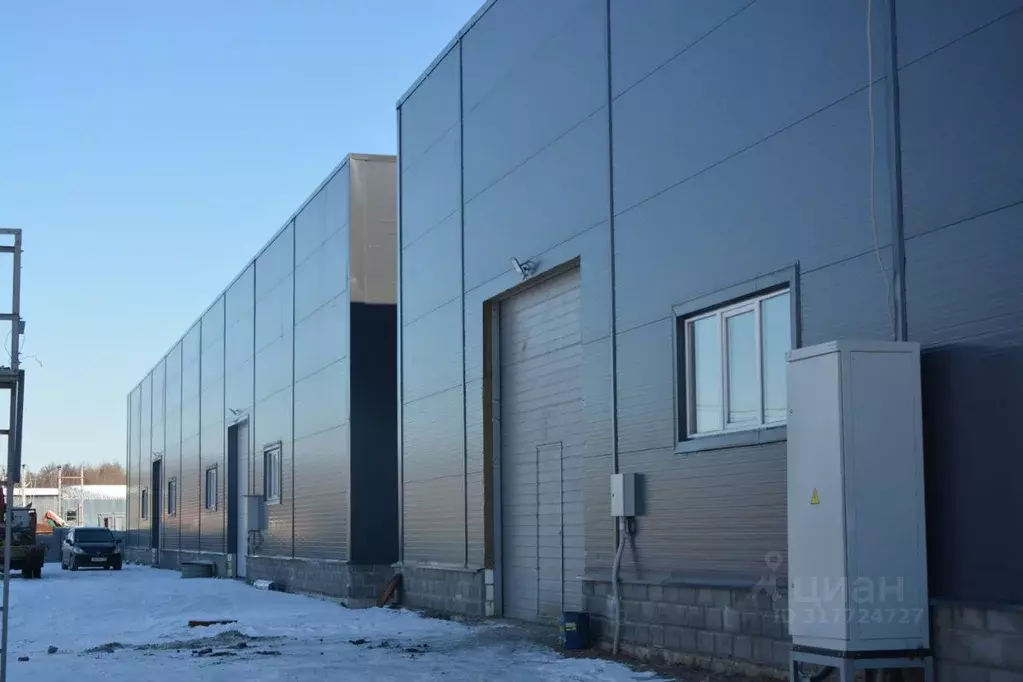 Склад в Ленинградская область, Всеволожский район, д. Новое Девяткино ... - Фото 1