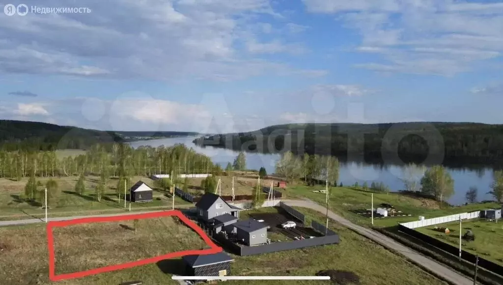 Участок в Кемеровский муниципальный округ, СНТ Дом у реки (15 м) - Фото 1