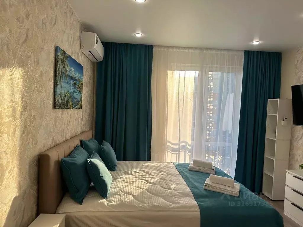 Студия Краснодарский край, Сочи ул. Искры, 88к2 (24.0 м) - Фото 1