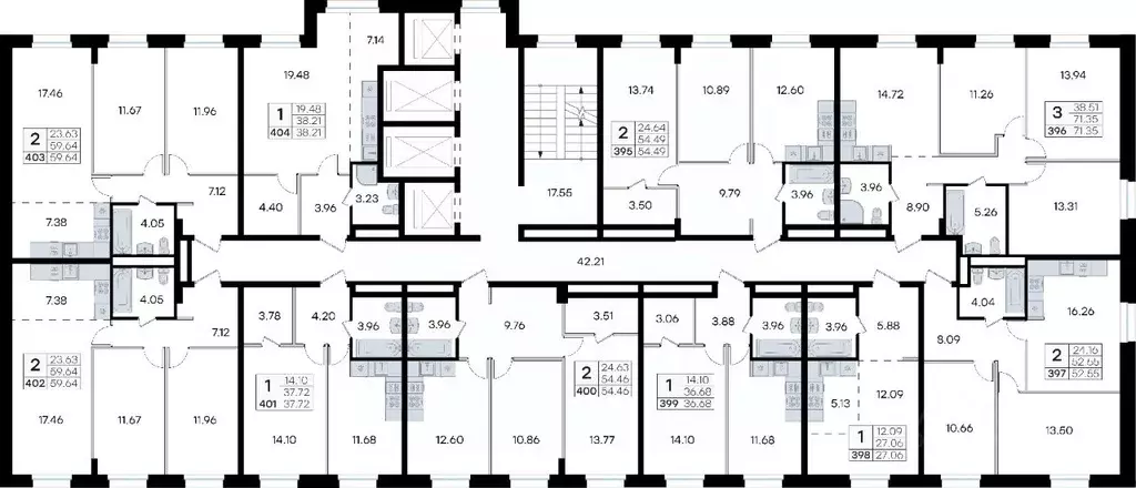 2-к кв. Приморский край, Владивосток ул. Тухачевского, 80 (54.49 м) - Фото 1