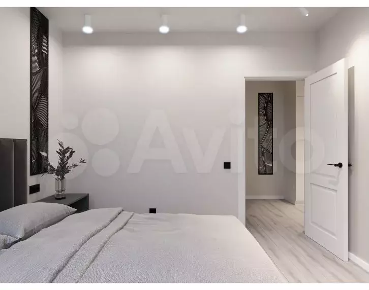 2-к. квартира, 63,8 м, 1/9 эт. - Фото 1
