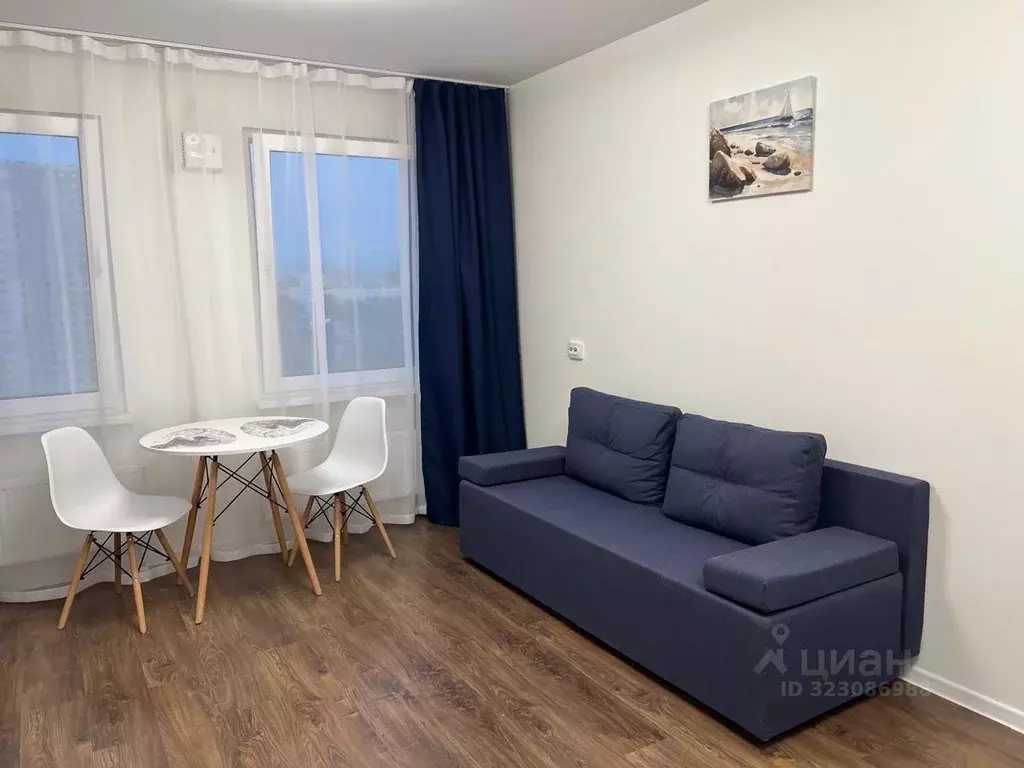 Студия Санкт-Петербург ул. Маршала Казакова, 21к2 (22.3 м) - Фото 2