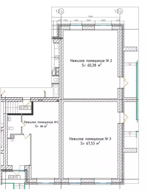 Помещение свободного назначения в Тульская область, Новомосковск ... - Фото 1