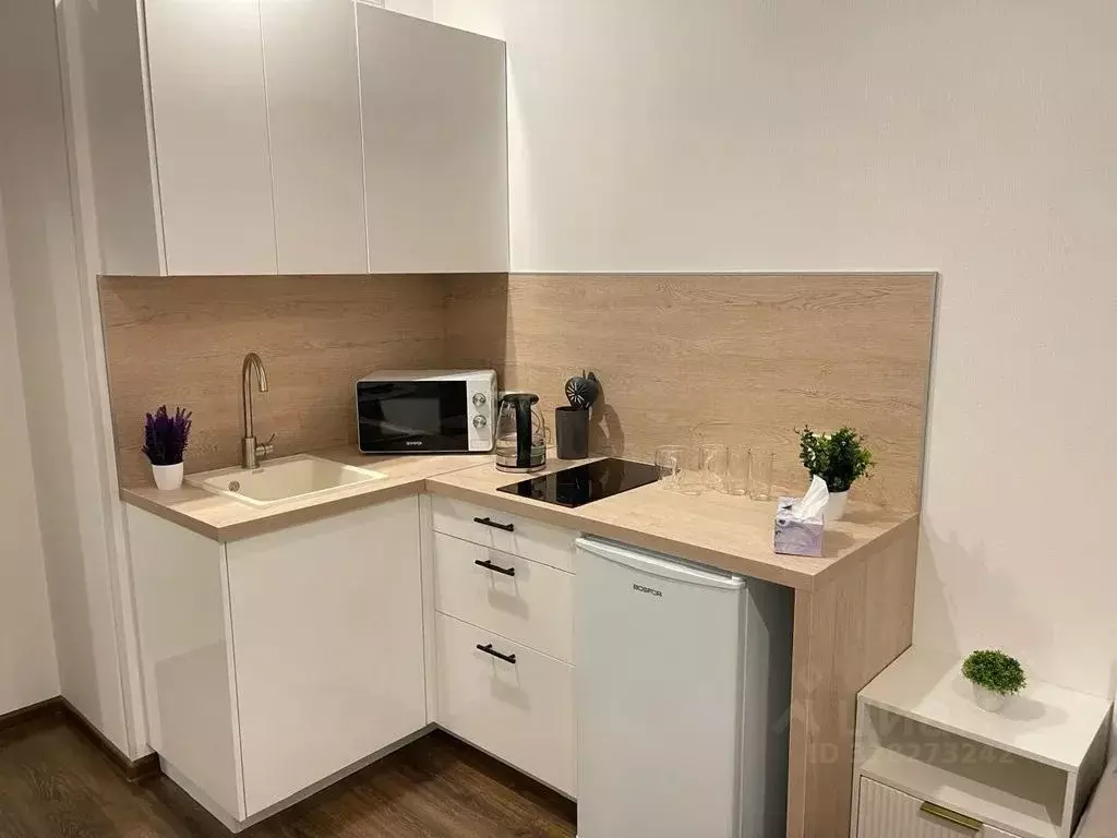 Студия Санкт-Петербург Уральская ул., 21к1 (29.0 м) - Фото 1