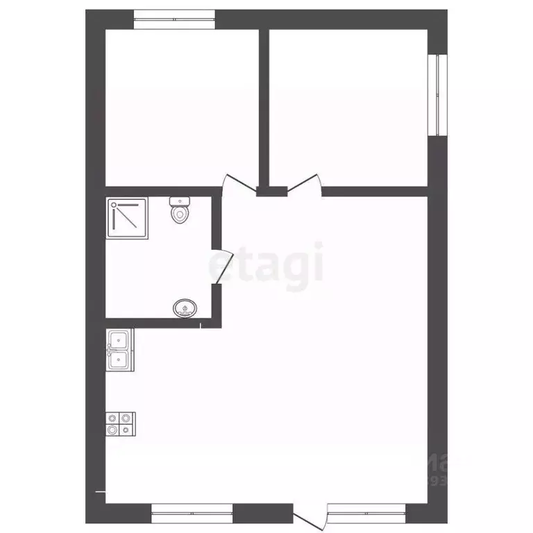 Дом в Тюменская область, Тюмень СОСН Березка-3 тер., ул. 28-я (57 м) - Фото 2
