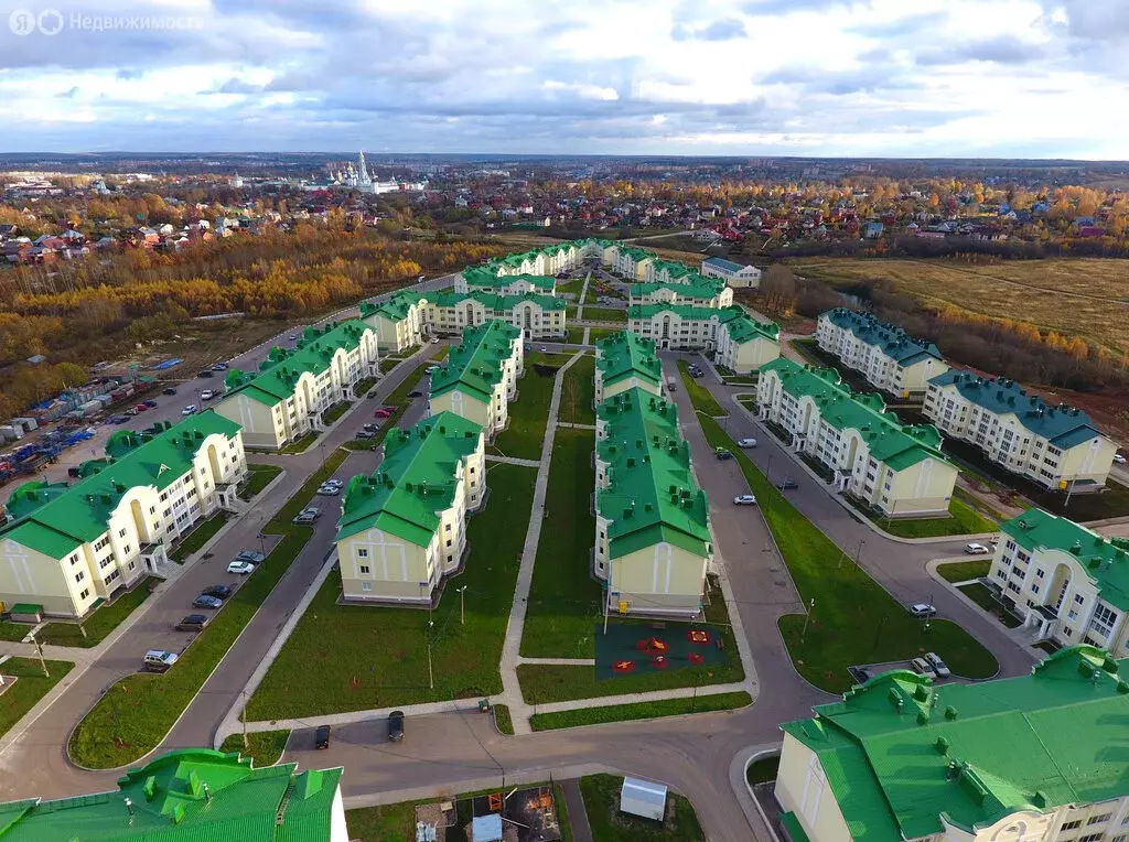 3-комнатная квартира: Сергиев Посад, квартал Троицкая слобода (92.62 ... - Фото 2