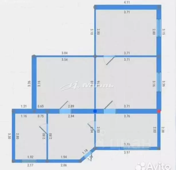 Дом в Крым, Симферополь ул. Футболистов, 100 (80 м) - Фото 2