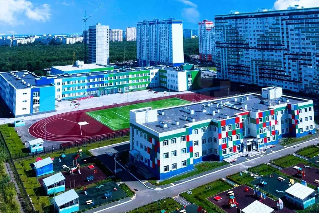 1-к. квартира, 33,6 м, 7/17 эт. - Фото 1