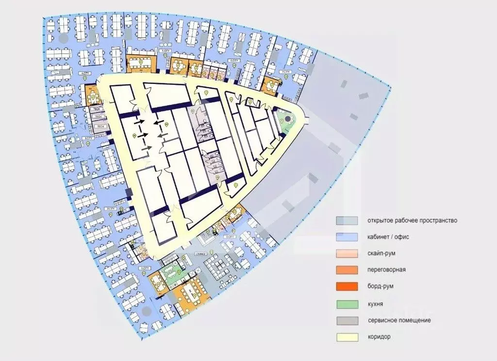 Помещение свободного назначения в Москва наб. Пресненская, 12 (343 м) - Фото 2