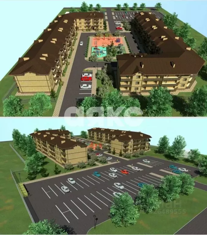 2-к кв. Краснодарский край, Кореновск ул. Таманская, 3к1 (57.6 м) - Фото 2