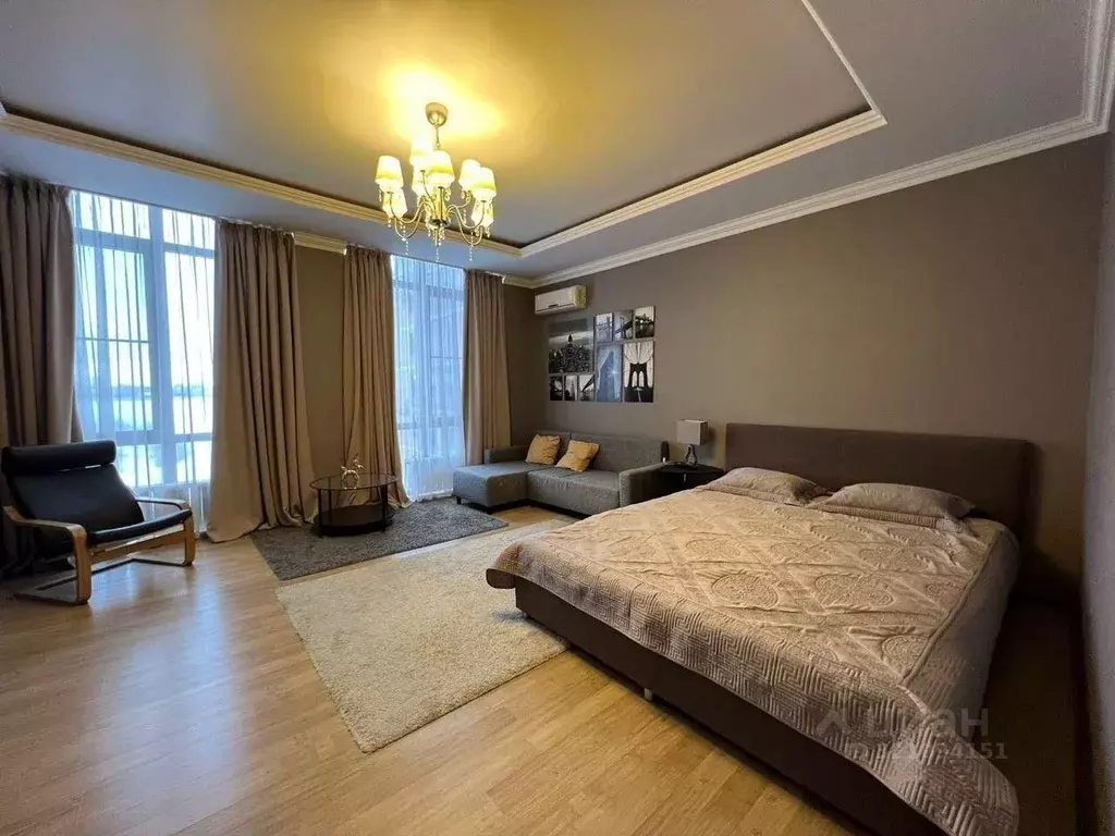 1-к кв. Татарстан, Казань Меридианная ул., 1 (70.0 м) - Фото 1