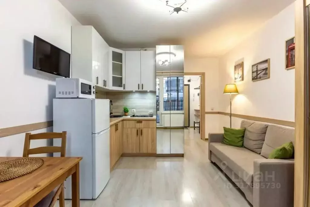 1-к кв. Санкт-Петербург бул. Александра Грина, 3 (28.0 м) - Фото 1