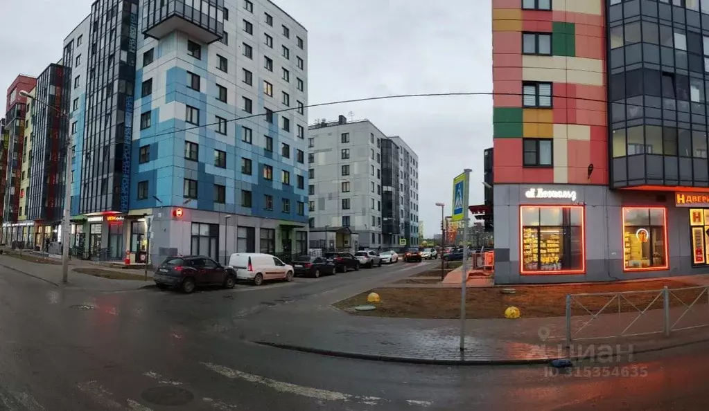 1-к кв. Ленинградская область, Гатчина Пушкинское ш., 13к5 (42.4 м) - Фото 0