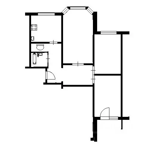 3-к кв. Москва Братиславская ул., 14 (76.6 м) - Фото 1