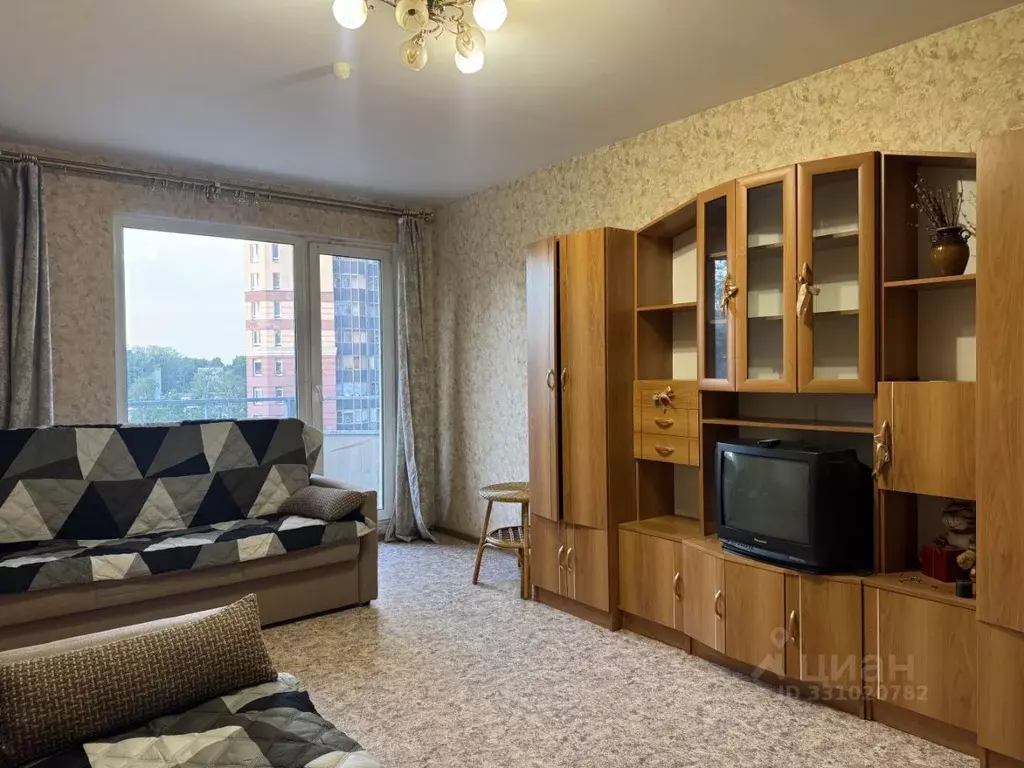1-к кв. Санкт-Петербург Народная ул., 53к2 (42.0 м) - Фото 1