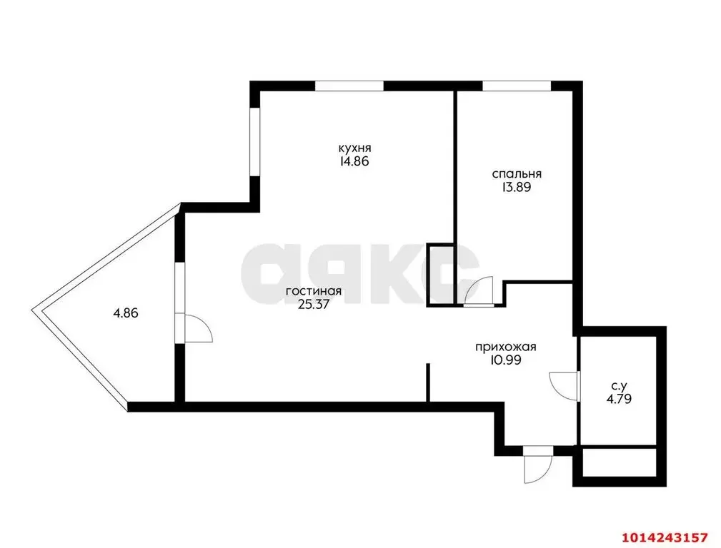 2-комнатная квартира: Краснодар, Старокубанская улица, 131/1 (71.4 м) - Фото 0