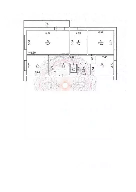 4-к кв. Томская область, Томск пос. Светлый, 2 (70.0 м) - Фото 1