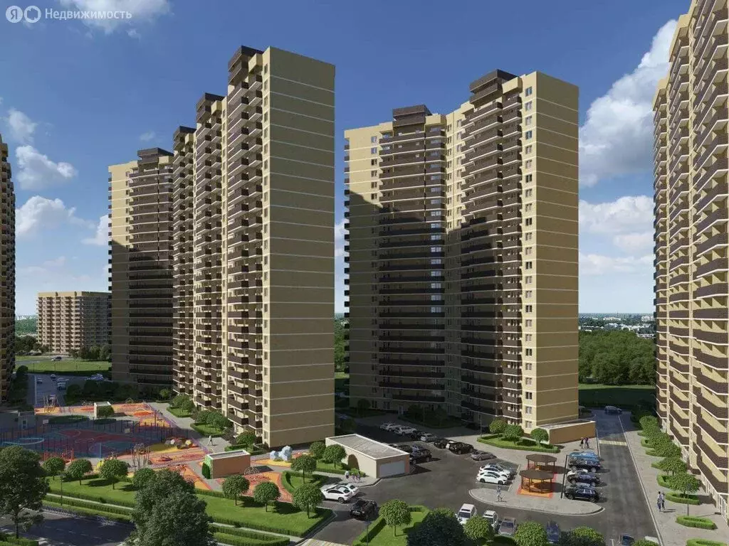 1-комнатная квартира: Краснодар, Домбайская улица, 55к7 (32.2 м) - Фото 1