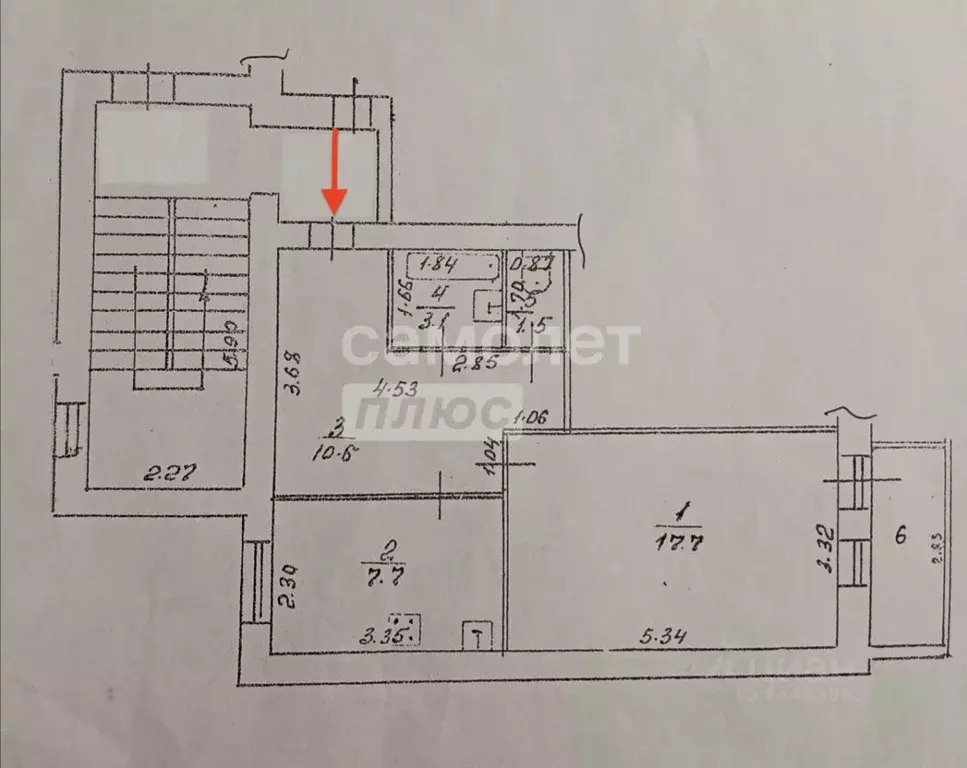 1-к кв. Московская область, Дедовск г. Истра муниципальный округ, ул. ... - Фото 2