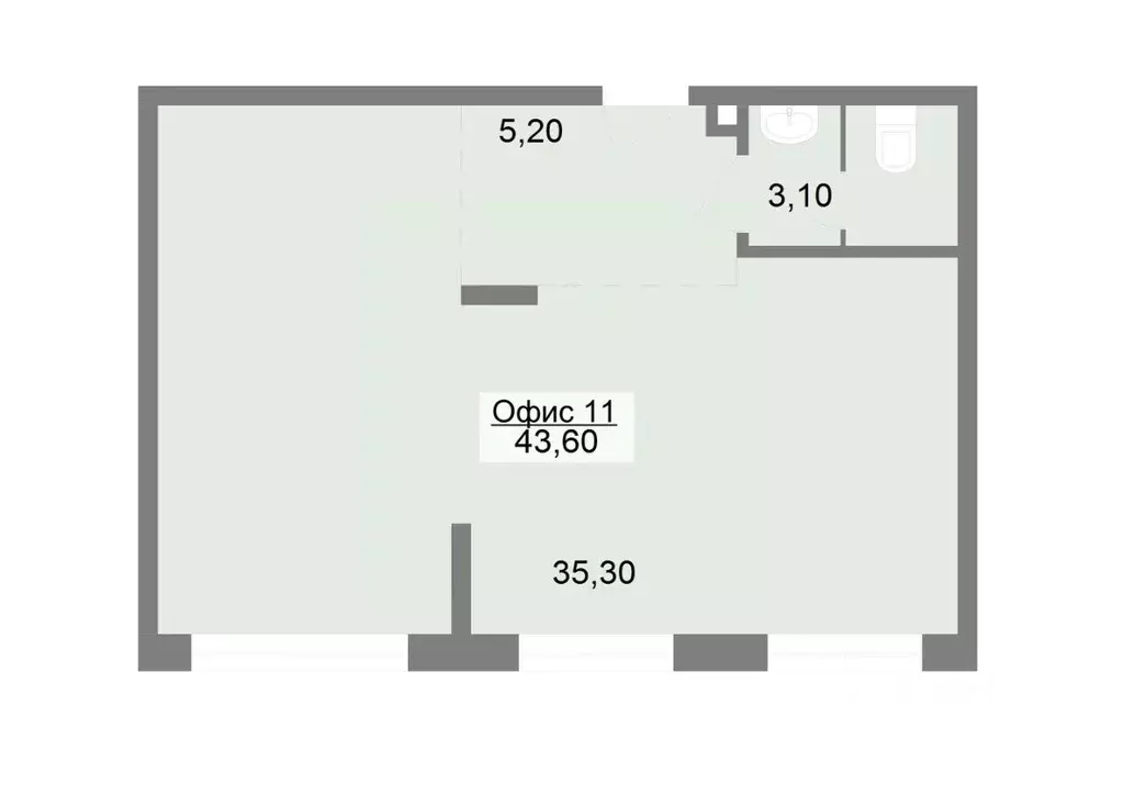Офис в Свердловская область, Екатеринбург ул. Краснофлотцев, 40 (44 м) - Фото 1