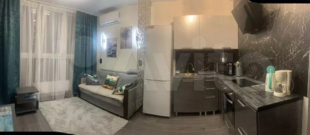 Квартира-студия, 25 м, 13/16 эт. - Фото 1