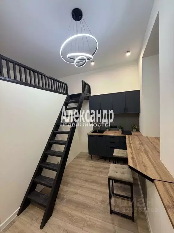 Студия Санкт-Петербург Клинский просп., 21 (22.0 м) - Фото 1