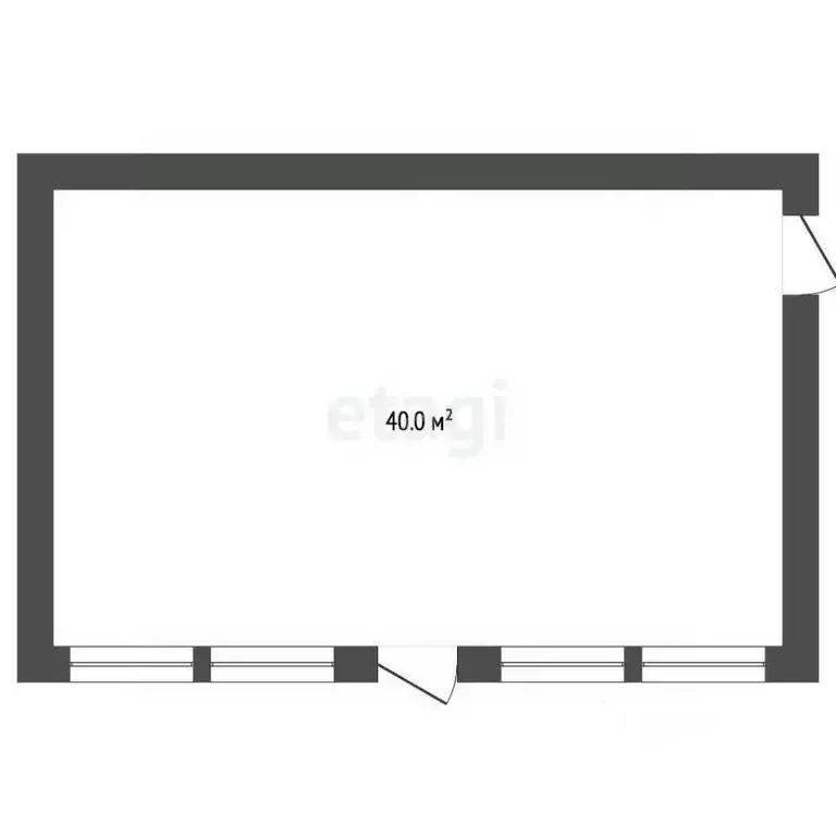 Торговая площадь в Башкортостан, Стерлитамак просп. Октября, 77 (40 м) - Фото 2