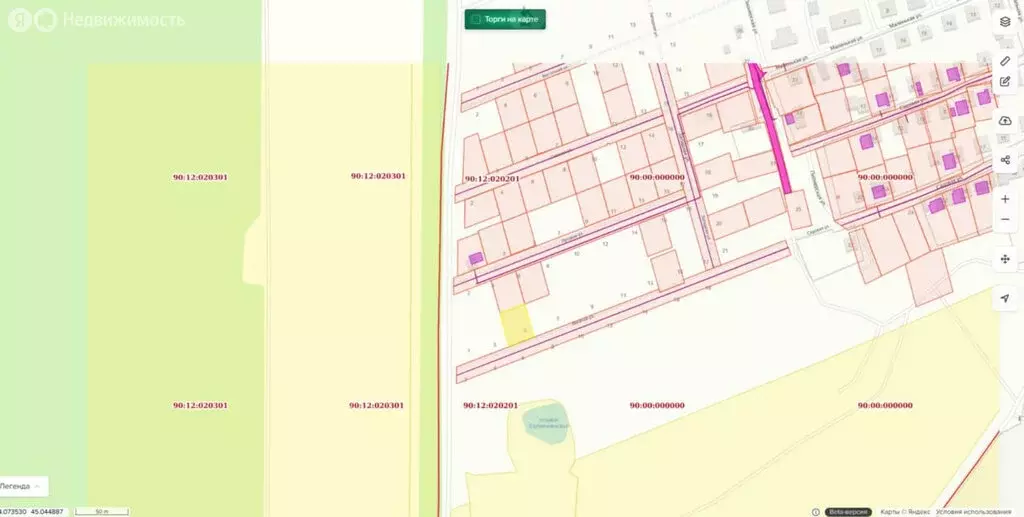 Участок в Молодёжненское сельское поселение, село Солнечное, Весёлая ... - Фото 1