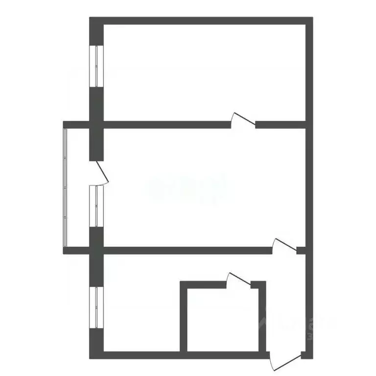 2-к кв. Амурская область, Райчихинск Музыкальная ул., 32 (45.2 м) - Фото 2
