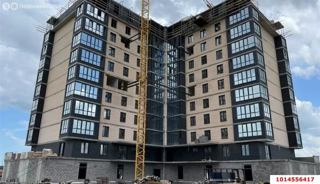 1-комнатная квартира: Яблоновский, Базовская улица, 21 (35.93 м) - Фото 1