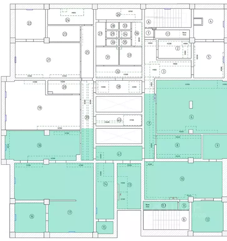 Помещение свободного назначения в Москва Веерная ул., 4К1 (613 м) - Фото 1