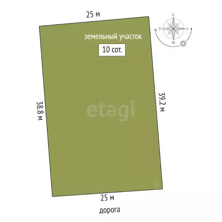 Участок в Пермский край, Добрянский муниципальный округ, д. Большая ... - Фото 2