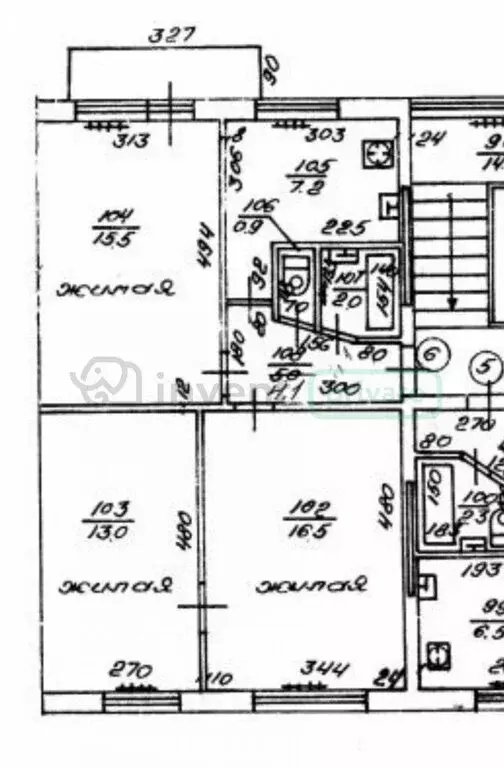 3-комнатная квартира: Калининград, улица Багратиона, 70 (59.2 м) - Фото 1