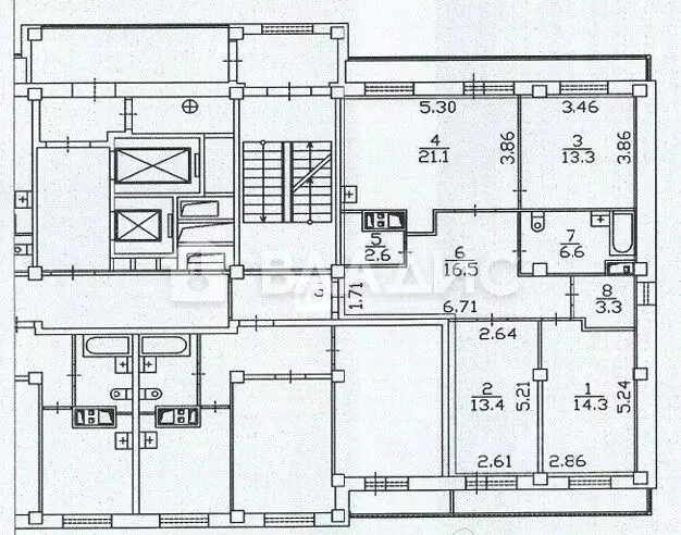 3-к кв. Пермский край, Пермь ул. 1-я Красноармейская, 5 (91.1 м) - Фото 2