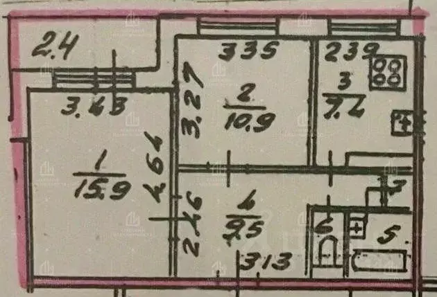 2-к кв. Санкт-Петербург ул. Десантников, 20к1 (49.0 м) - Фото 1