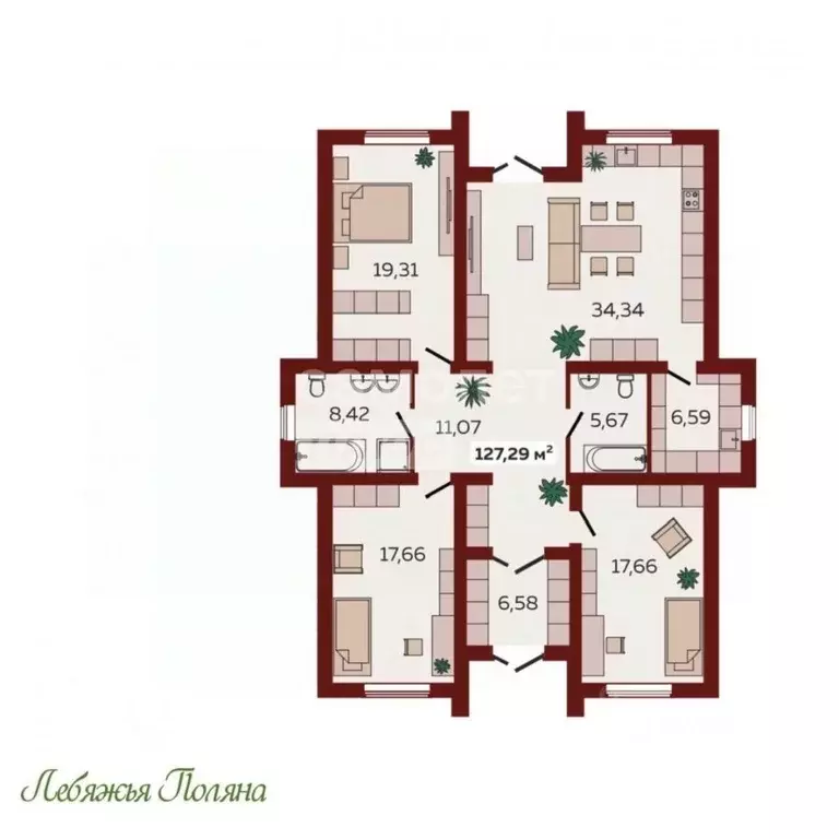 Дом в Волгоградская область, Среднеахтубинский район, Кировское с/пос, ... - Фото 2